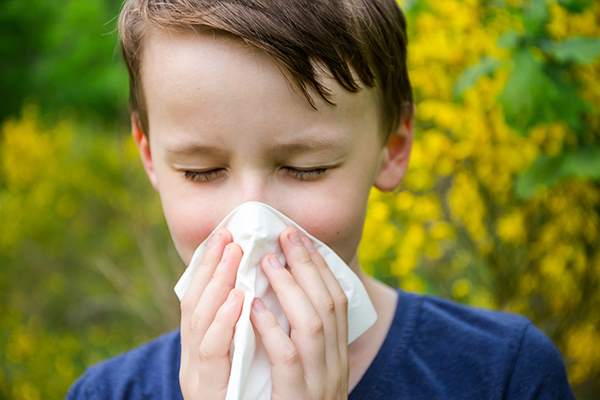 Rinite allergica bambini