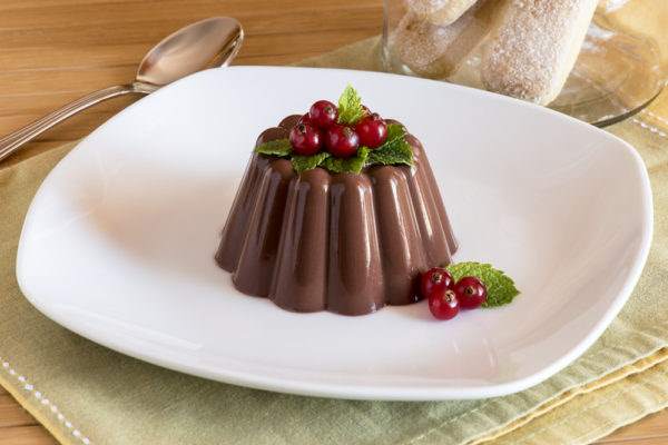 dessert al cioccolato fondente