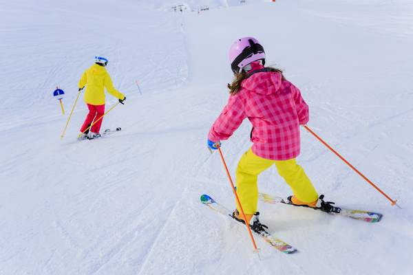 bambini corso di sci
