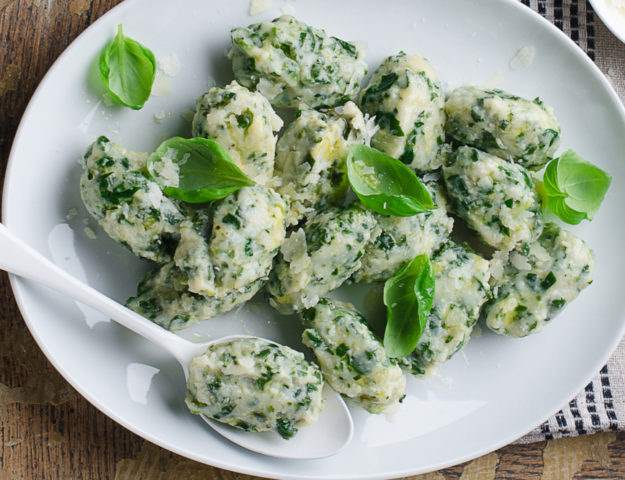 gnudi di ricotta