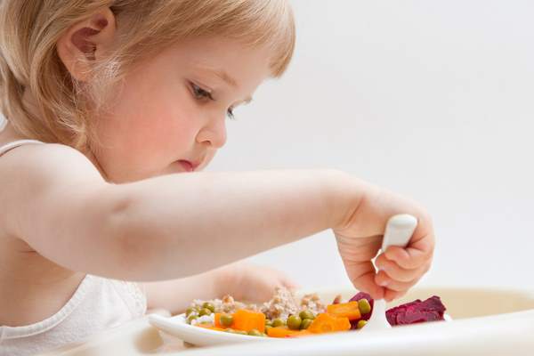 bambini e cibo sano