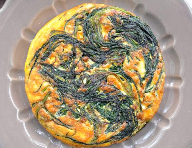 frittata di agretti
