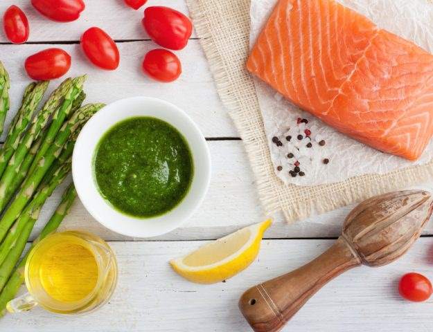 pesto asparagi rucola