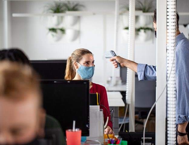Controllo temperatura a lavoro